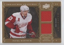 2009-10 Upper Deck Artifacts Treasured Swatches Copper /50 Pavel Datsyuk #TS-PD