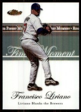 2007 Finest Rookie Finest Moments Refractors Francisco Liriano Minnesota Twins