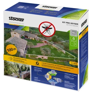 STOCKER KIT PRO GEYSER ANTI ZANZARE 100m ø6mm PER NEBULIZZATORE + ACCESSORI - Imagen 1 de 1