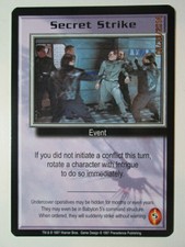 1997 BABYLON 5 CCG - PREMIER ( 1ST ) EDITION - RARE CARDS - S to W - PICK ONE