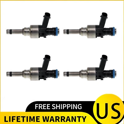 Juego de 4 inyectores de combustible para Hyundai Santa Fe 2.4L L4 2013 2014 2015 353102G710 Foto 1 de 4