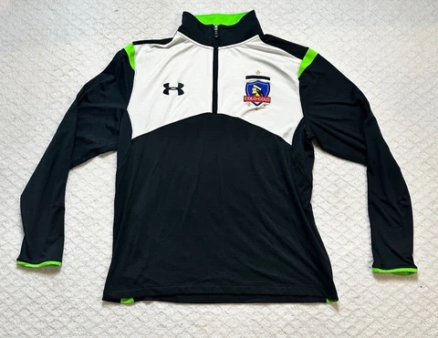 Under Armour Chile Colo-Colo National Soccer Team Men's 1/4 Zip Pullover; XL Cover