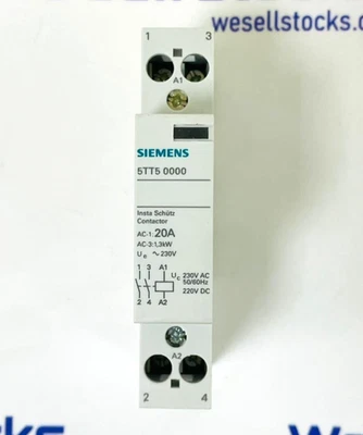 Contattore di installazione SIEMENS 5TT50000 - Immagine 1 di 4