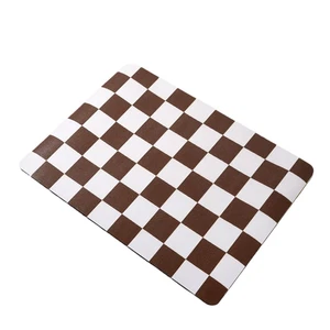 Tapis de cuisine absorbant sous-verre résistant à la chaleur absorption d'humi - Picture 1 of 8