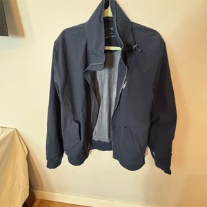 Nautica Men's Blue Rainbreaker Jacket Size M Casual Fall Coat - Picture 1 of 9