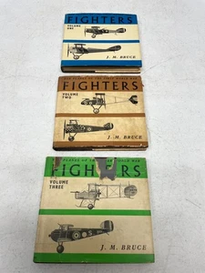 War Planes of the First World War Fighters 3 Book Set 1-3 J. M. Bruce Hardcover - Imagen 1 de 13