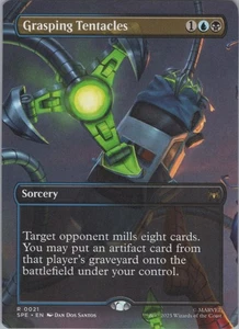 MTG (Regular) Grasping Tentacles (Borderless) R Marvel's Spider-Man: Eternal-Leg - Picture 1 of 2