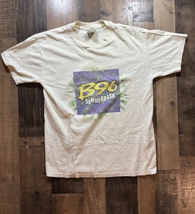 Vintage B96 SummerBash Shirt 2001 Jay Z Ricky Martin Tyrese Size Medium - Picture 1 of 7