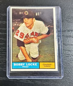 1961 TOPPS #537 BOBBY LOCKE INDIANS VG-EX 542797 (C) - Picture 1 of 2