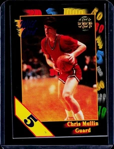1992 Wild Card Collegiate - Chris Mullin #13 5 strisce HOFER - Foto 1 di 2