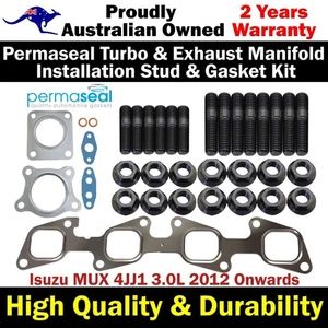 Kit de tacos y juntas de colector de escape turbo y turbo Permaseal para Isuzu MUX 4JJ1 3,0 L 2012- - Imagen 1 de 9