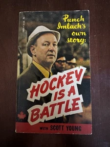 Punch Imlach & Scott Young - Hockey Is a Battle Pocket, 1971, 3rd Canadian - Imagen 1 de 3