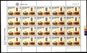 ZYPERN MI-NR. 566-567 POSTFRISCH(MINT) KLEINBOGENSATZ EUROPA 1982 HISTORISCHE ER - Picture 1 of 2