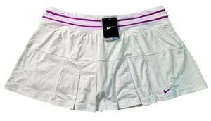 Nike Dri Fit Pleated Tennis/Pickleball Skirt White Women’s Size XL White NWT - Picture 1 of 9