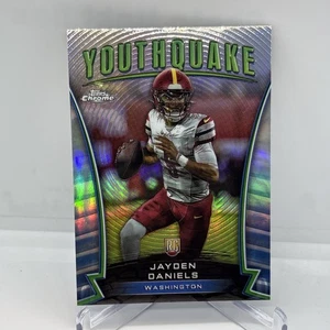 2024 Topps Chrome - Youthquake Jayden Daniels #Y-3 Refractor (RC) - Bild 1 von 3