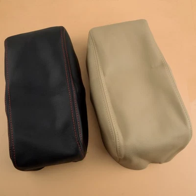 Fit for Nissan Pathfinder Center Console Armrest Lid Cover Skin Black / Beige - Image 1 of 4