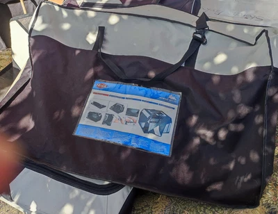 Faltbare Hundebox Trixie Vario 40 schwarz/weiß, M/L 91x58x61 cm - Bild 1 von 4