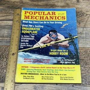 Vintage Popular Mechanics Magazine July 1967 Classic DIY Underwater Aquaplane - Picture 1 of 2