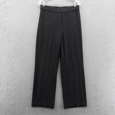 JJill Wearever Pull On Wide Leg Pants Small Black Rayon Blend Stretch Women - Image 1 of 4