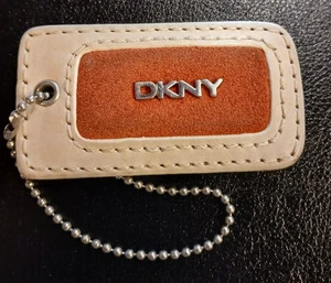 DKNY Bolso Cartera Bolso de Mano Etiqueta Solo Naranja - Imagen 1 de 6
