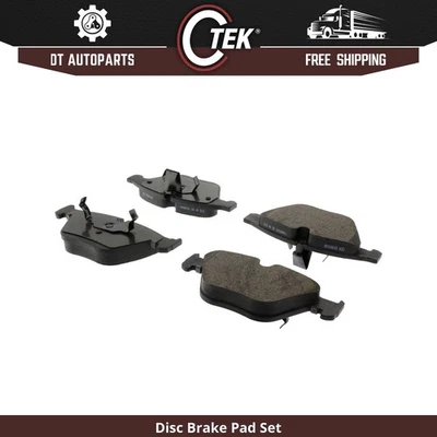 Para 2006-2010 BMW 650i | Pastilhas de freio a disco dianteiras centrais | Cerâmica - Imagem 1 de 4