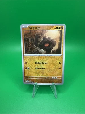 Rolycoly 093/162 SV05: Temporal Forces Reverse Holo. F7 - Image 1 of 2