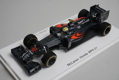 1:43 Spark FS13 McLaren Honda MP4-31 Abu Dhabi GP 2016 #22 model car - Image 1 of 4