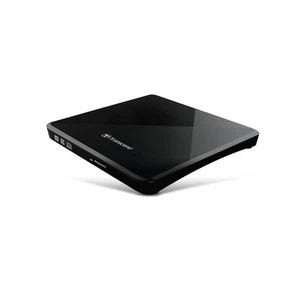 Transcend External Ultra Slim DVD Writer USB 2.0 TS8XDVDS-K - Afbeelding 1 van 3