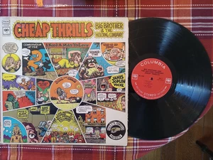 33 1/3 RPM LP Record     Big Brother & the Holding Company  CHEAP THRILLS - Picture 1 of 4