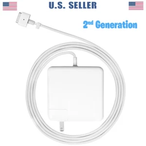 Charger 60W T-Tip Power AC Adapter for MacBook Pro 13 Inch After Late 2012 2017 - Picture 1 of 7