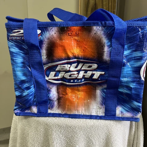 Soft Cooler 13x11  Bud Light Insulated Foldable Cover