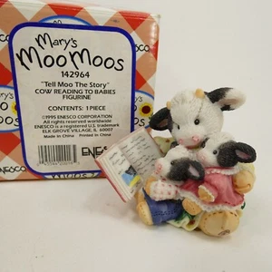 Mary’s Moo Moos TELL MOO THE STORY vaca leyendo a bebés 1995 142964 QAKME - Imagen 1 de 15