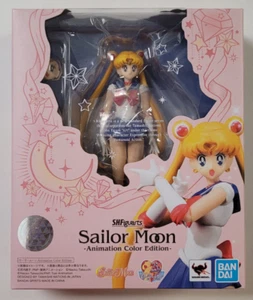 Bandai S.H. Figuarts SAILOR MOON Animation Color Edition Sailor Moon Figure NEW - Picture 1 of 4