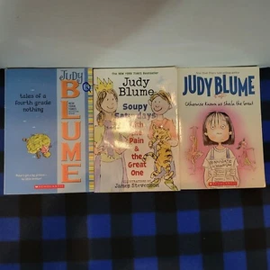 Lot Of 3 Judy Blume Books BL3 - Foto 1 di 6
