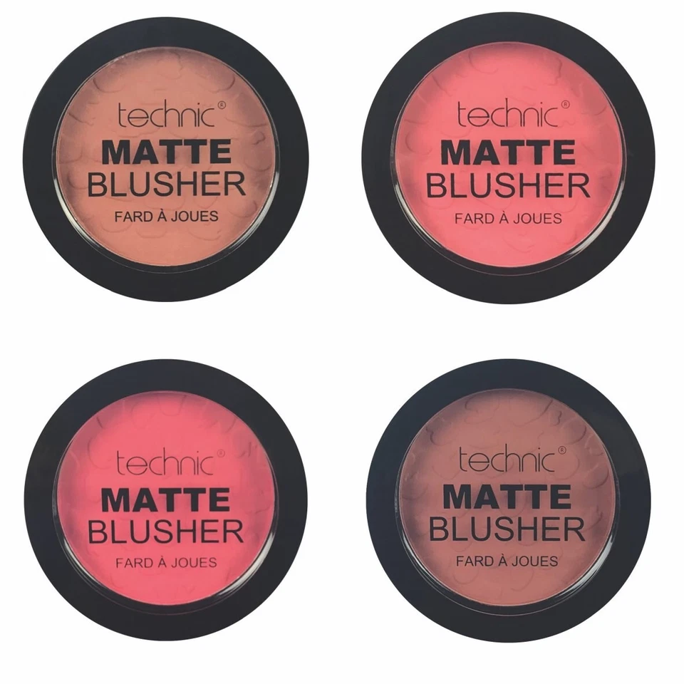TECHNIC Matte Blusher Vegan 11g *Barely There /Coy / Kitten / Peach* *CHOOSE - Image 1 of 1