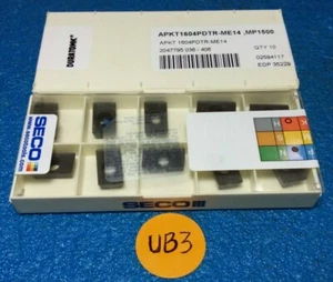 SECO APKT1604PDTR-ME14 MP1500 CARBIDE INSERTS 10 PCS - Picture 1 of 2