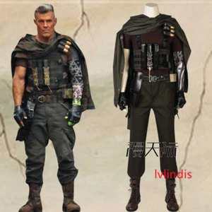 Deadpool 2 Cable Nathan Christopher Charles Summers Disfraz Hombres Capa - Imagen 1 de 19