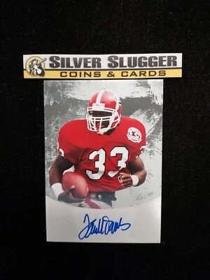 2014 Terrell Davis UD Exquisite Collection On Card Auto #22 Broncos/ Georgia - Image 1 of 2