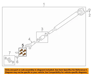 FORD OEM 17-22 F-250 Super Duty Drive Shaft-Flange Bolt F81Z4N272AA - Foto 1 di 2