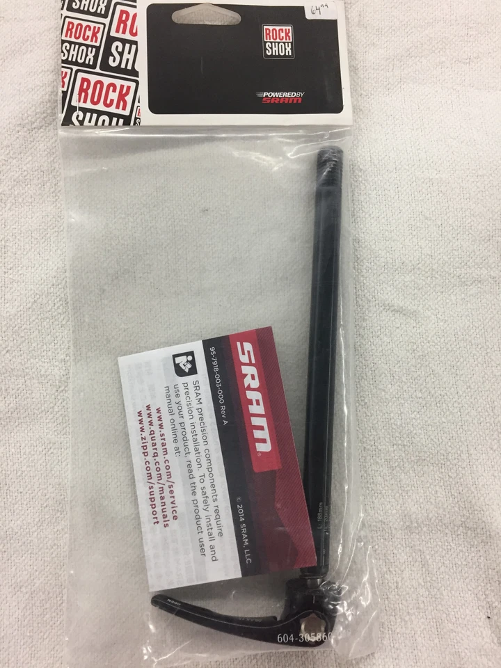 Eje trasero RockShox Maxle Ultimate: 12x148, 188 mm de longitud, compatible con Boost Foto 1 de 1