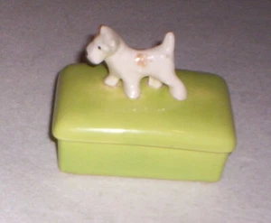 Scottie Hund Schmuckkästchen - Bild 1 von 3