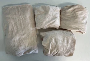 4 Pezzi Copridivano 3 Cuscini Divano Copridivano Biscotti Beige (Scatola Aperta) - Foto 1 di 24