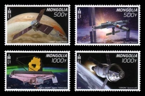 Mongolia Space Research Stamps - 2023 MNH - Picture 1 of 1