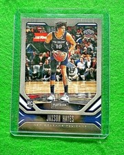 JAXSON HAYES ROOKIE CARD JERSEY#10 PELICANS 2019-20 PANINI CHRONICLES PLAYBOOK  