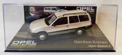  KADETT E Break G. Brown silver  OPEL 1/43 IXO Designer Serie OPEL collection  - Image 1 of 4