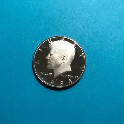 1984 S Kennedy Proof Half Dollar   FREE SHIP Cover
