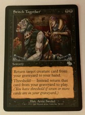 MTG - Magic The Gathering - Stitch Together - “Lightly Played”
