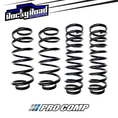 Pro Comp 4” Lift Coil Springs (Set of 4) for 2018-2024 Jeep Wrangler JL - Image 1 of 4