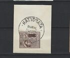 Cyprus Katydhata Rps Rural Postal Postmark Cancel Q.E 1955 Stamp  On Piece