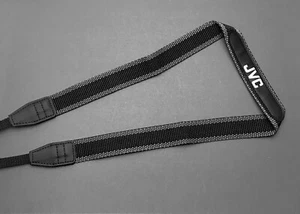 UNUSED! JVC Video Camera Neck/Shoulder Strap Black/Grey (L110cm x 2.5cm) - Picture 1 of 6